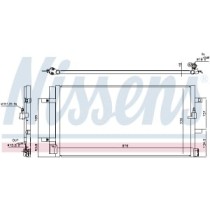 Condensator, climatizare NISSENS