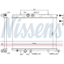 Radiator, racire motor NISSENS