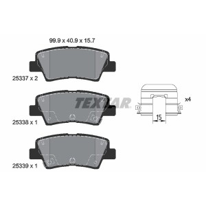 Set placute frana,frana disc TEXTAR