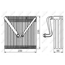 Evaporator, aer conditionat NRF