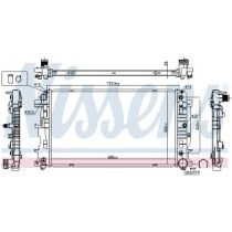 Radiator, racire motor NISSENS