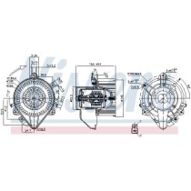 Ventilator, habitaclu NISSENS