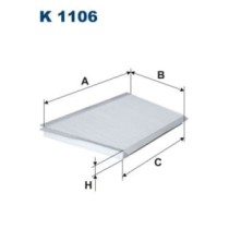 Filtru, aer habitaclu FILTRON