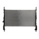 Radiator racire motor NRF pentru FORD TRANSIT, TRANSIT TOURNEO 2.2D-2.4D, dimensiuni 388.0 mm x 672.0 mm x 27.0 mm, aluminiu