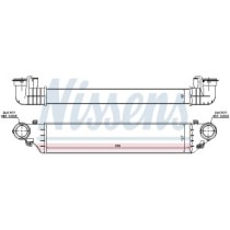 Intercooler, compresor NISSENS