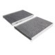 Filtru aer habitaclu HENGST carbon activat MERCEDES CLS (C219) S (C216) S (W221, V221) 2.2D-6.2 10.05-12.13 30mm x 183mm x 263mm