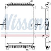 Radiator, racire motor NISSENS