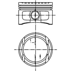 Piston KOLBENSCHMIDT