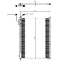 Condensator, climatizare NRF