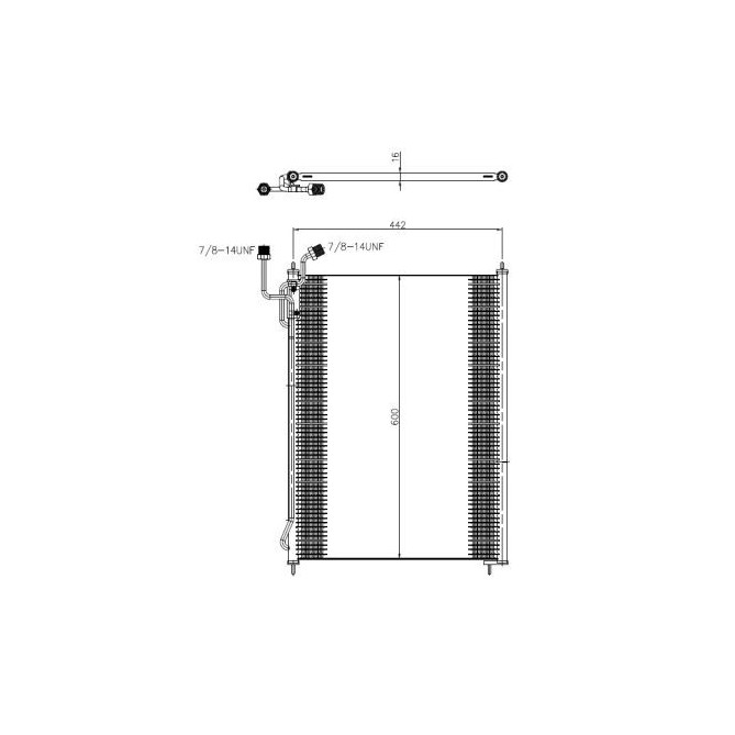 Condensator, climatizare NRF