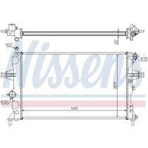 Radiator, racire motor NISSENS