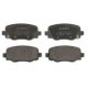 Set placute frana Spate BOSCH pentru JEEP CHEROKEE 2.0D-3.2, inaltime 49.6 mm, latime 115.6 mm, grosime 16.7 mm