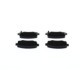 Set placute frana Spate BOSCH pentru JEEP CHEROKEE 2.0D-3.2, inaltime 49.6 mm, latime 115.6 mm, grosime 16.7 mm