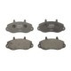 Set placute frana fata BOSCH OPEL MOVANO A RENAULT MASTER II 1.9D-3.0D 07.98 66.5mm 139.0mm 17.8mm