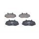 Set placute frana fata BOSCH OPEL MOVANO A RENAULT MASTER II 1.9D-3.0D 07.98 66.5mm 139.0mm 17.8mm