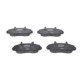 Set placute frana fata BOSCH OPEL MOVANO A RENAULT MASTER II 1.9D-3.0D 07.98 66.5mm 139.0mm 17.8mm