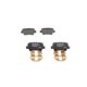 Set placute frana Spate BOSCH pentru HONDA CIVIC VIII 1.4-2.2D 09.05-01.12, Inaltime 46.2 mm, Latime 95.9 mm, Grosime 15.6 mm