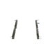 Set placute frana spate BOSCH pentru INFINITI QX4, QX56, NISSAN PATROL VI, dimensiuni 50.2 mm x 127.9 mm x 14.8 mm