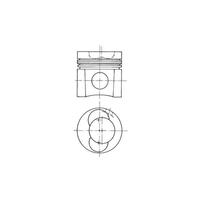 Piston KOLBENSCHMIDT