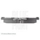 Set placute frana fata NISSAN ALMERA II, PRIMERA 1.5-2.2D 06.90-11.06 BLUE PRINT 57.0 mm x 124.0 mm x 17.0 mm