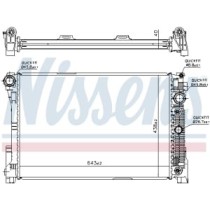 Radiator, racire motor NISSENS