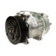 Compresor aer condiționat TCCI VOLVO FH 12/FH 16/FM 7/FM 9/FM 19/FM 12 08.98, 24V, 4 gauri de fixare, 132mm fulie, R134a, capacitate 175ml