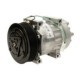 Compresor aer condiționat TCCI VOLVO FH 12/FH 16/FM 7/FM 9/FM 19/FM 12 08.98, 24V, 4 gauri de fixare, 132mm fulie, R134a, capacitate 175ml