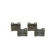 Set placute frana spate BOSCH OPEL ASTRA F, ASTRA F CLASSIC, ASTRA F/KOMBI, CALIBRA A, KADETT E, VECTRA A, SAAB 900 II 1.4-2.5