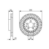 Disc frana BOSCH