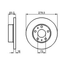 Disc frana BOSCH