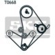 Set curea de distributie SKF pentru HYUNDAI H100, MITSUBISHI GALANT IV, L 300, L200, PAJERO I, II 2.3D/2.5D 09.80-12.15