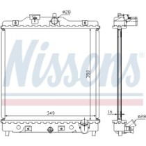 Radiator, racire motor NISSENS