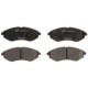 Set placute frana fata DELPHI pentru CHEVROLET AVEO / KALOS, DAEWOO KALOS 1.2-1.6, inaltime 49.0 mm, latime 133.0 mm, grosime 18.0 mm