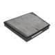 Filtru aer habitaclu KNECHT carbon activat pentru MERCEDES CLS (C219), E T-MODEL (S211), E (W211) 1.8-6.2 03.02-12.10 34mm x 254mm x 308mm