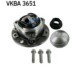 Kit rulmenti roata SKF Fata Dreapta/Stanga cu mufa 25x84 compatibil OPEL ASTRA H, ZAFIRA B