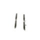 Set placute frana fata BOSCH pentru MAZDA 3, 3/HATCHBACK, CX-3, CX-30 1.5-2.2D 07.13, inaltime 55.3 mm, latime 141.7 mm, grosime 15.7 mm