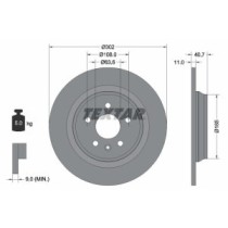 Disc frana TEXTAR