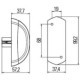 Lumina de clarificare HELLA, LED, roșu/alb, înălțime 99,2mm, lățime 37,5mm, adâncime 37,7mm, 12V