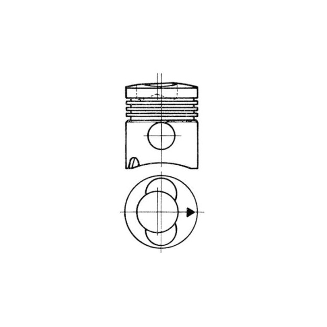 Piston KOLBENSCHMIDT