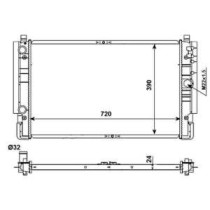 Radiator, racire motor NRF