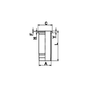 Camasa cilindru KOLBENSCHMIDT