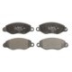 Set placute frana fata BOSCH pentru FORD TRANSIT, TRANSIT TOURNEO 2.0D, inaltime 64.1 mm, latime 168.5 mm, grosime 17.8 mm