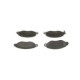 Set placute frana fata BOSCH pentru FORD TRANSIT, TRANSIT TOURNEO 2.0D, inaltime 64.1 mm, latime 168.5 mm, grosime 17.8 mm