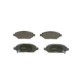 Set placute frana fata OPEL KARL 1.0/1.0LPG 01.15-03.19 BOSCH, Inaltime 46.3 mm, Latime 128.9 mm, Grosime 17.7 mm