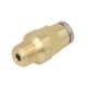 Set conexiune cuplaj rapid SKF, conector lubrifiere centrală, M8, 4mm, lungime 29.5mm, diametru interior 4mm