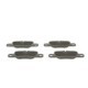 Set placute frana spate BOSCH pentru PORSCHE 911, 911 TARGA, PANAMERA, PANAMERA SPORT TURISMO, inaltime 69.6 mm, latime 187.3 mm, grosime 15.9 mm