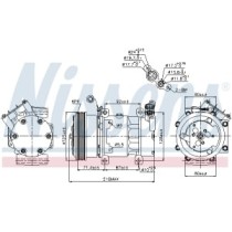 Compresor, climatizare NISSENS