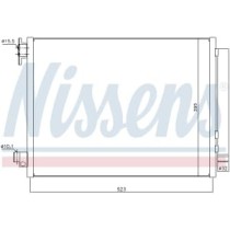 Condensator, climatizare NISSENS