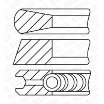 Set segmenti piston GOETZE