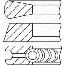 Set segmenti piston GOETZE